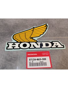 Sticker de réservoir coté gauche XLV750R VF1000R CB1100 HONDA 87124-MA3-300