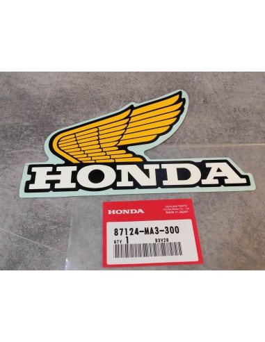 Sticker de réservoir coté gauche XLV750R VF1000R CB1100 HONDA 87124-MA3-300