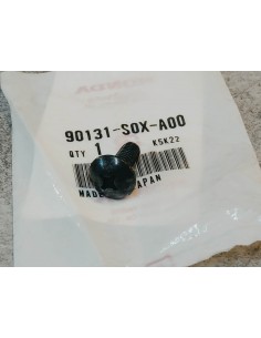 Vis à tête bombée cruciforme noire 6x16 mm HONDA 90131-S0X-A00