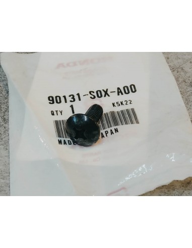 Vis à tête bombée cruciforme noire 6x16 mm HONDA 90131-S0X-A00
