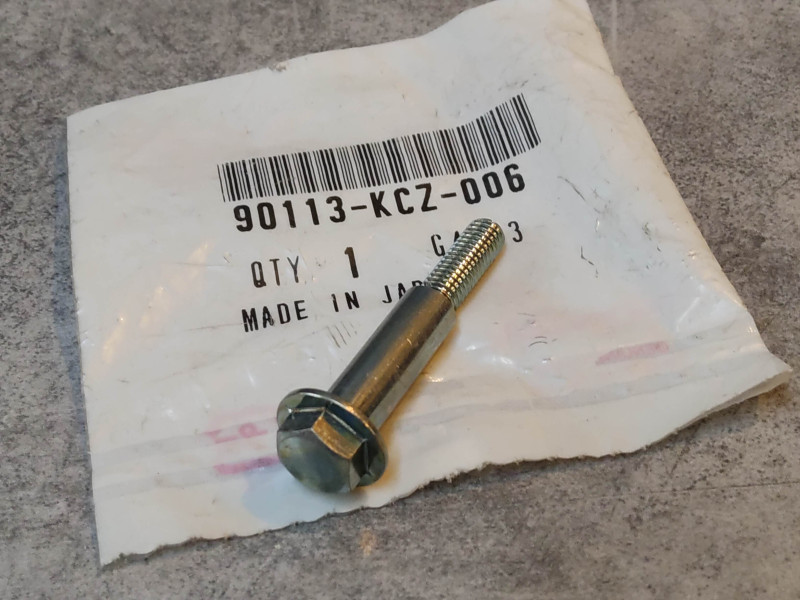 Boulon pivot de levier XR 250/400/650 CRM250... HONDA 90113-KCZ-006