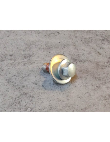 Boulon spécial 6 mm + rondelle VT750 HONDA 90004-MBA-660