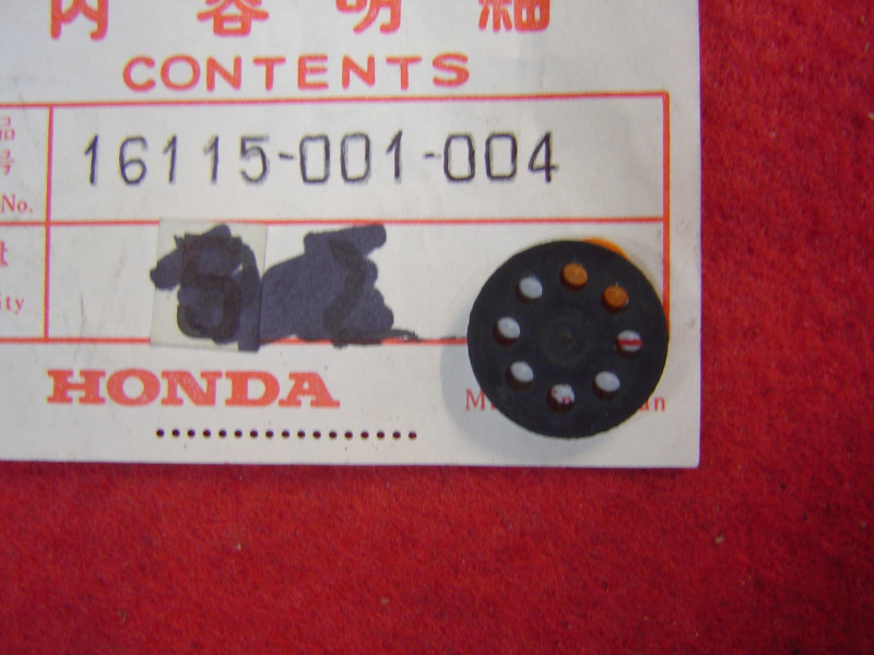 Joint de distribution d'essence dans robinet de ST50 ST70 HONDA 16115-001-004