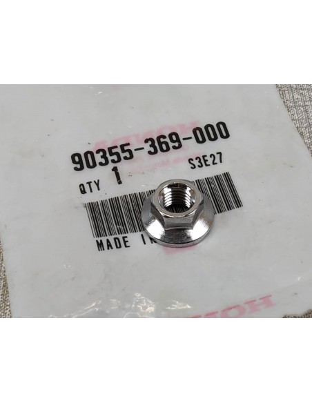 Écrou chromé M7 té supérieur fourche Honda 90355-369-000