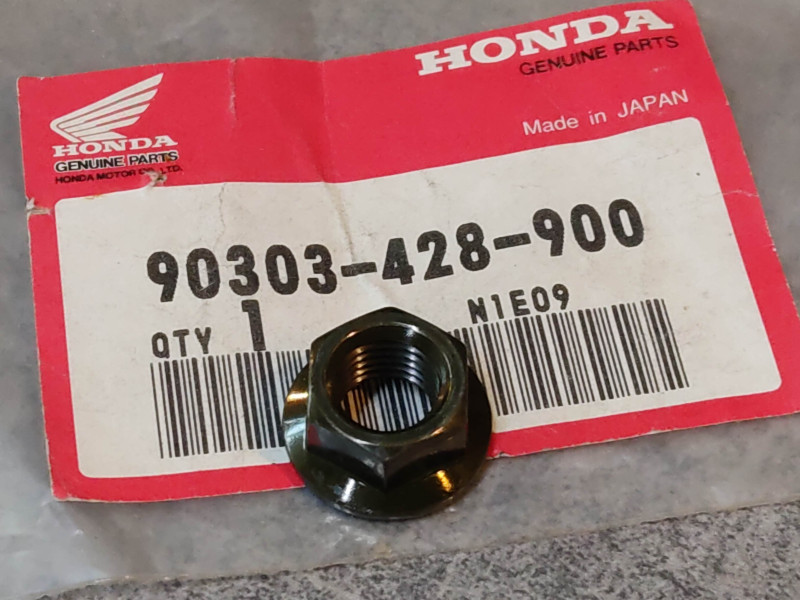 Écrou épaulé 10 mm Honda 90303-428-900 | Fixation moto
