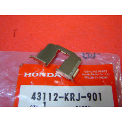 Tôle appui plaquettes frein Honda FES125 réf. 43112KRJ901