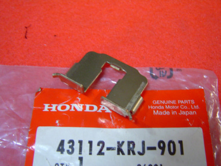Tôle appui plaquettes frein Honda FES125 réf. 43112KRJ901