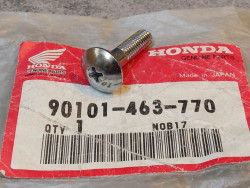 Vis tète cruciforme large chromée 6X25 mm HONDA 90101-463-770