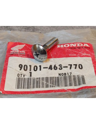 Vis tète cruciforme large chromée 6X25 mm HONDA 90101-463-770