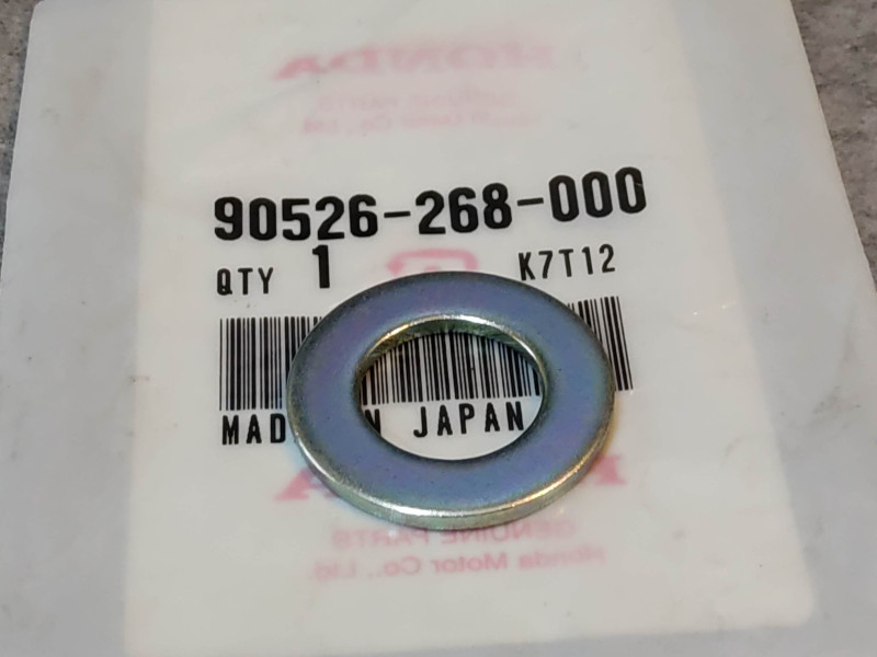 Rondelle d'axe de bras oscillant HONDA 90526-268-000