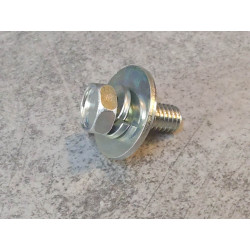 Vis + rondelle 6x16 mm garde-boue avant KAWASAKI 92001-1763