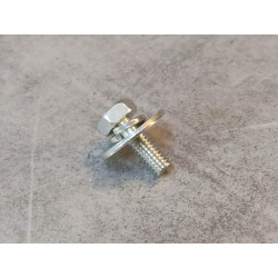 Vis + rondelle 6x16 mm garde-boue avant KAWASAKI 92001-1763