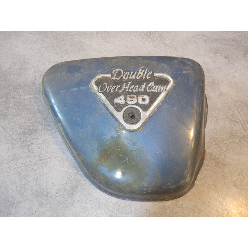 Cache latéral droit OCCASION / BON ETAT CB/CL 450 K6/K7 HONDA 17231-457-670OCC2