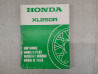 Manuel d'atelier origine HONDA XL250R 1984 66KL400 66-KL-400