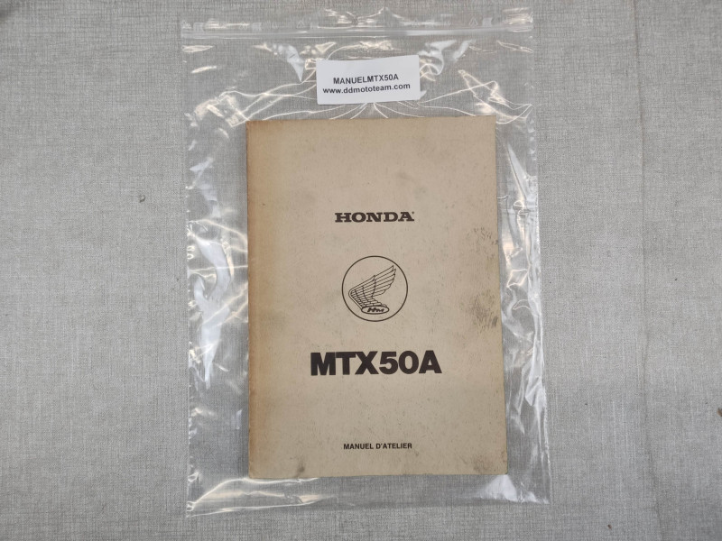 Manuel d'atelier HONDA MTX 50 A automatique 1984 origine 5GF922111