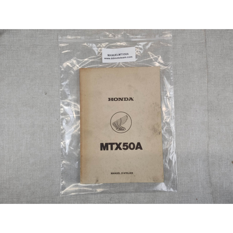 Manuel d'atelier HONDA MTX 50 A automatique 1984 origine 5GF922111