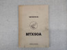 Manuel d'atelier HONDA MTX 50 A automatique 1984 origine 5GF922111
