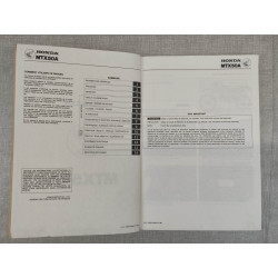Manuel d'atelier HONDA MTX 50 A automatique 1984 origine 5GF922111
