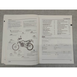 Manuel d'atelier HONDA MTX 50 A automatique 1988 origine 66GF92SP