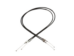 Jeu de cables tirage / retour ADAPTABLE CR250 R CRF250 HONDA 17910/17920-KRN-000