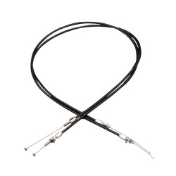 Jeu de cables tirage / retour ADAPTABLE CRF450 R HONDA 17910/17920-MEB-670P