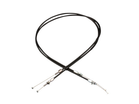 Jeu de cables tirage / retour ADAPTABLE CRF450 R HONDA 17910/17920-MEB-670P