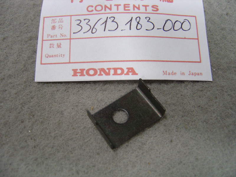 Tôle montage clignotant Honda MB80SA - Réf 33613-183-000