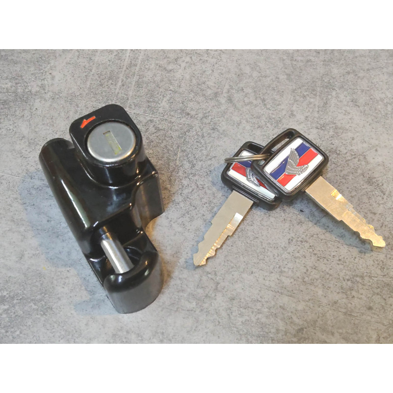 Serrure antivol de casque avec 2 clés CX400 CX500 HONDA 50710-MC7-003