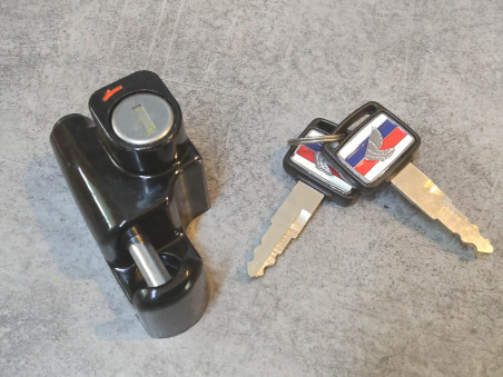 Serrure antivol de casque avec 2 clés CX400 CX500 HONDA 50710-MC7-003