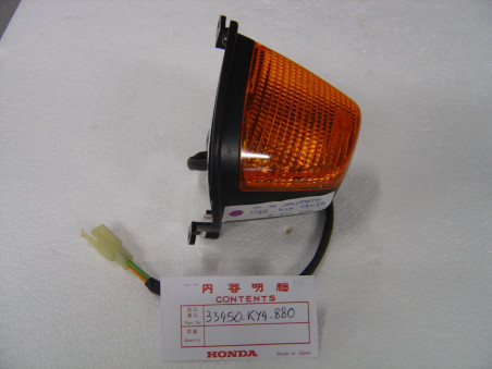 Clignotant AV gauche Honda NSR125R 91 - Réf. 33450KY4880