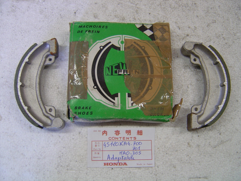 Mâchoire de frein adaptable Honda CR480R CR250R | 45120KA4700A