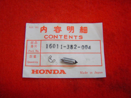 Pointeau avec agrafe de carbu CB125S2 CB125J... HONDA 16011-382-004