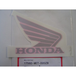 Autocollant décor réservoir droit Honda CBF500 CBF600 - Type 2