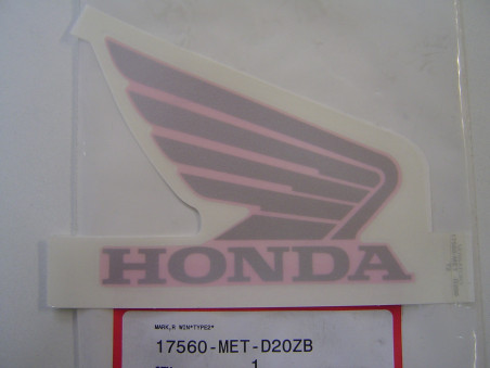 Autocollant décor réservoir droit Honda CBF500 CBF600 - Type 2