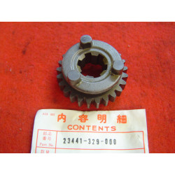 Pignon boîte 3ème 25 dents Honda XL250 XL350 - 23441329000