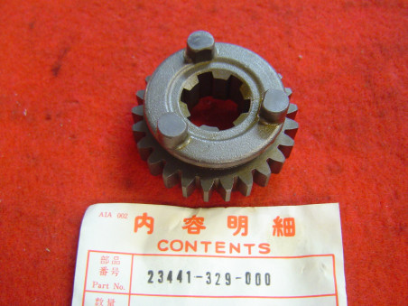 Pignon boîte 3ème 25 dents Honda XL250 XL350 - 23441329000