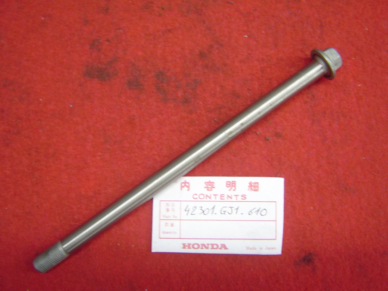 Axe de roue arrière Honda MTX50 MTX80 - Réf. 42301GJ1610