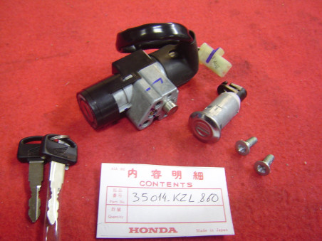 Ensemble Contacteur Clefs Verrouillage Honda 35014KZL860