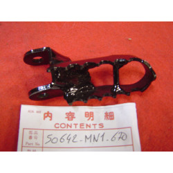 Repose-pied AV gauche Honda XR600 88/90 - Réf. 50642MN1670