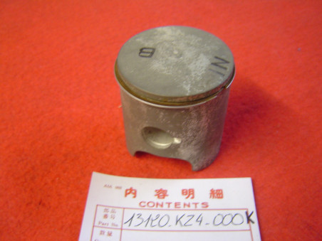 Piston (B) + segment Honda CR125RK 89 - Réf. 13120KZ4000K