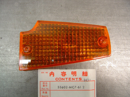 Cabochon Clignotant AR Droit Honda CX400/500EC CX500 Turbo