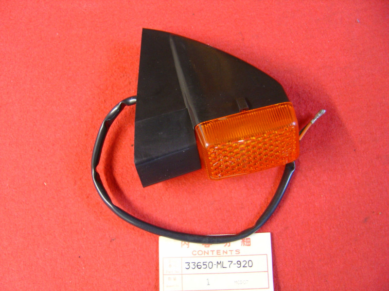 Clignotant AR gauche Honda VFR750 88/89 – Réf. 33650ML7920