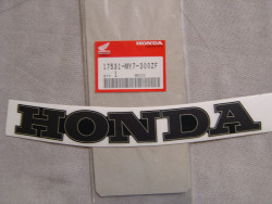 Décor autocollant réservoir droit Honda VFR750FP 93 – Réf. 17531MY7300ZF