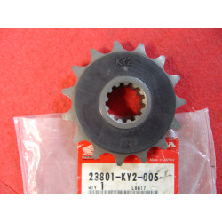 Pignon sortie boîte 15 dents Honda CB500 94/02 - 23801KY2005