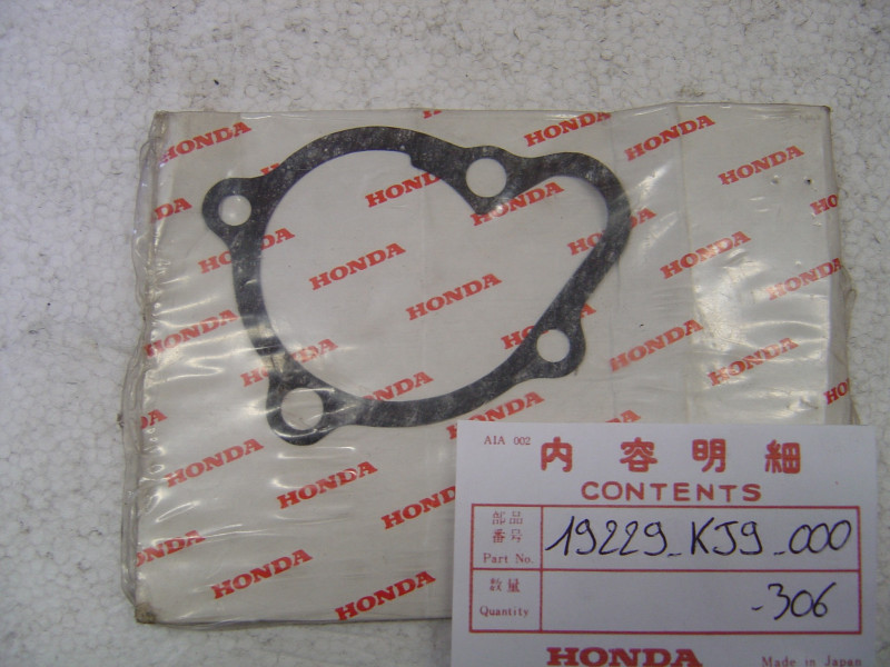 Joint Pompe à Eau Honda CH125 CN250 - Réf. 19229-KJ9-000