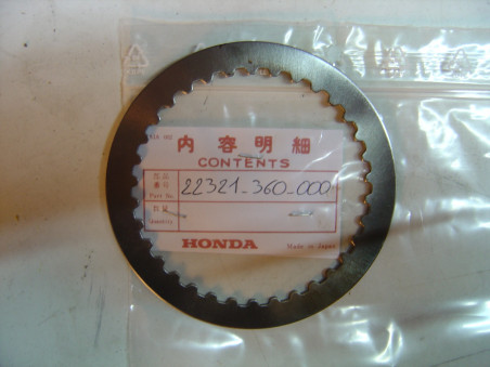 Disque lisse embrayage Honda CR125 R-M Elsinore - Réf. 22321360000