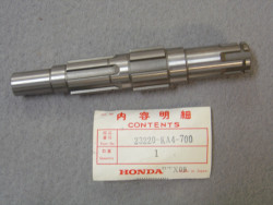 Arbre de sortie de boite de vitesse pour modèles CR250R HONDA 23220-KA4-700