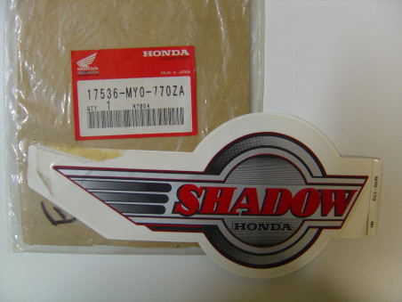 Décor autocollant réservoir droit Honda VT600C 92-95 type 1
