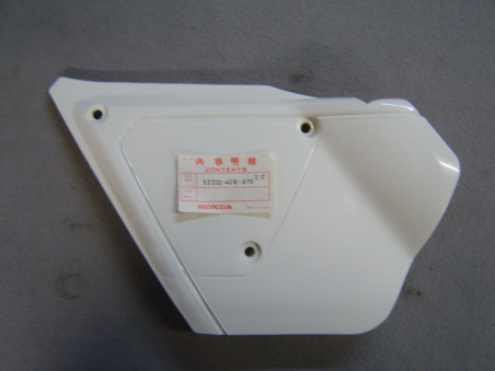 Cache latéral gauche Honda XL250SA NH24 - Réf. 17220-428-870ZC