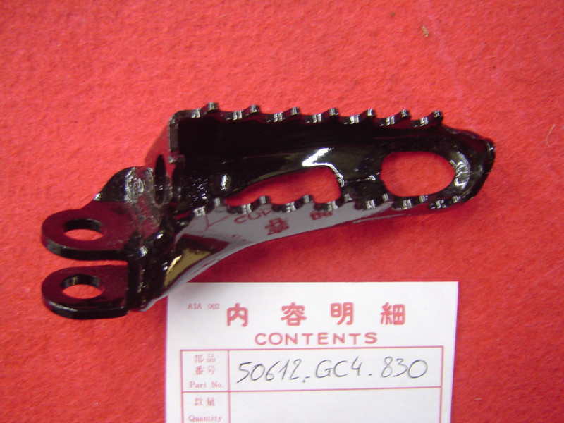 Repose-pied droit Honda CR80 1985-1986 réf. 50612GC4830